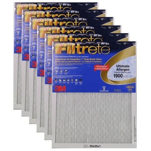 3M Filtrete UA16DC-6 - 16" x 16" x 1" Ultimate Allergen Filter