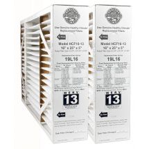 Lennox 19L16 (2-Pack) - 16" x 25" x 5" Healthy Climate HCF16-13 Air filter, MERV 13