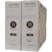Clean Comfort AMP-M2-1056 (2 Pack) - 20" x 20" x 5" Media Air Filter, MERV 11