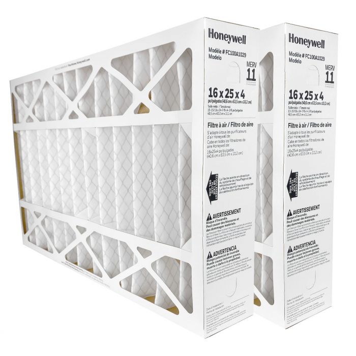 16x25x5 Electrostatic Washable Media Furnace Filter Fits Honeywell FC100A1029 